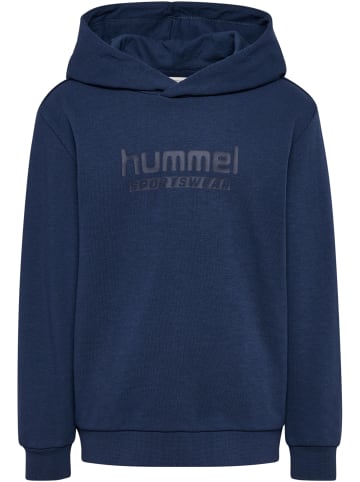 Hummel Kapuzenpullover Hmljr Base Kinder in DRESS BLUES