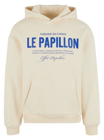 Mister Tee Mister Tee Theorie Du Chaos Fluffy Hoody in whitesand