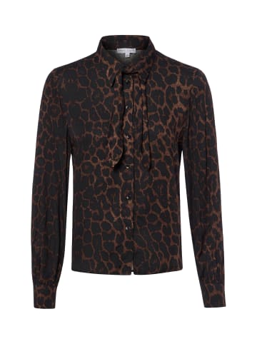 Marie Lund Bluse in camel schwarz