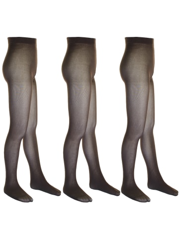 Vignoni 3er-Set: Strumpfhose in Brown