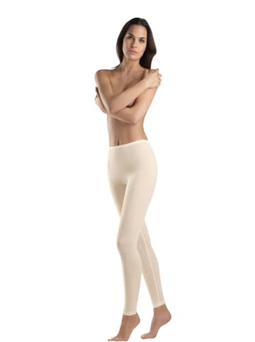 Hanro Leggings Woolen Silk in cygne