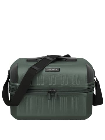 travelite Dynamiic - Beautycase 38 cm (anthracite) in grün