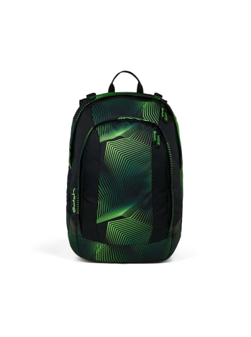 Satch Schulrucksack-Set AIR "Seismic Green" 4-teilig in Grün