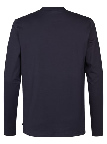 Petrol Industries T-Shirt mit Druck Lead in Blau