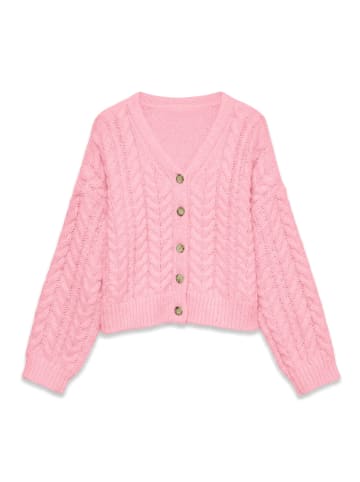 Vero Moda Strickjacke in Rose Shadow
