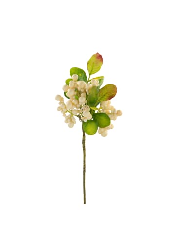 Fink Kunstblume Beerenzweig creme - (H) 33 cm
