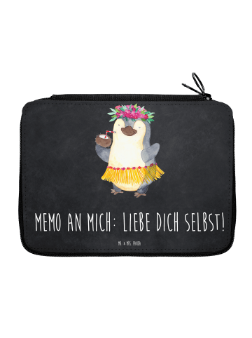 Mr. & Mrs. Panda Menschrmäppchen Pinguin Kokosnuss mit Spruch in Kreidetafel