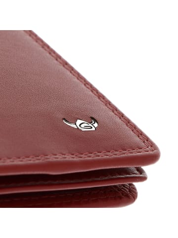 Golden Head Polo Geldbörse RFID Schutz Leder 11.5 cm in rot