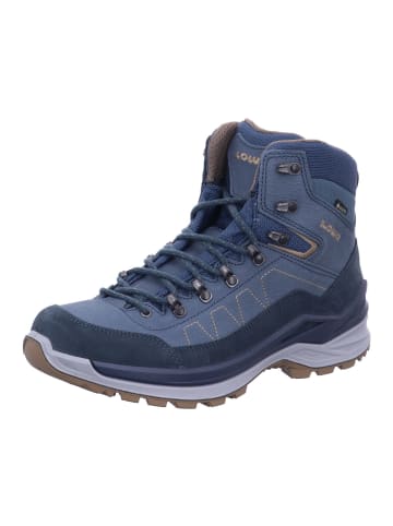 LOWA Wanderstiefel TORO PRO GTX MID in stahlblau/sand