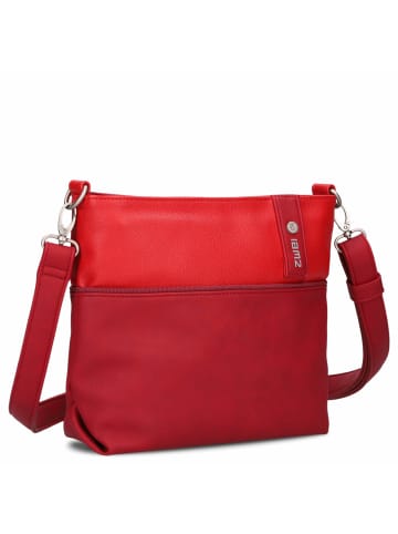 Zwei Jana J8 - Schultertasche 27 cm in cherry