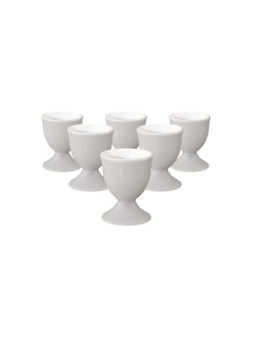 Seltmann Weiden 6er Set Eierbecher Liberty Pure Colors ø 4,9 cm in New Grey