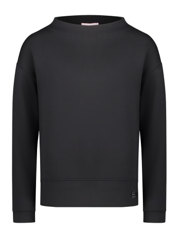 Betty Barclay Sweatshirt mit Stehkragen in Schwarz