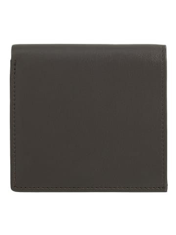 DuDu Flavio Geldbörse Leder 9.5 cm coffee brown