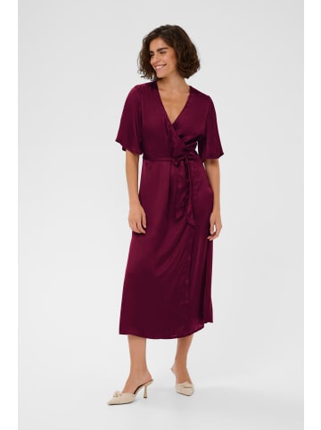 Kaffe Kleid KAamara Regular fit in Burgundy