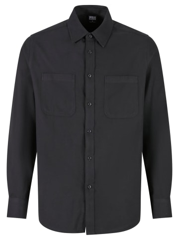 Urban Classics Urban Classics Flanell-Hemden in black