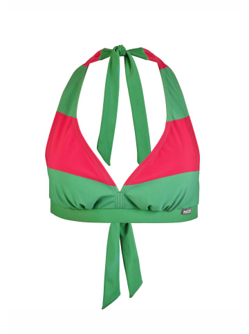 BECO the world of aquasports Bikini-Top Hawaii Breeze in pink-grün