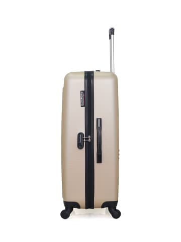 American Travel Großer Koffer BROOKLYN in Beige (95L)