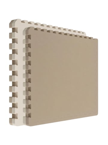 eyepower XXL Trainingsmatte Alekto 2er-Set in beige