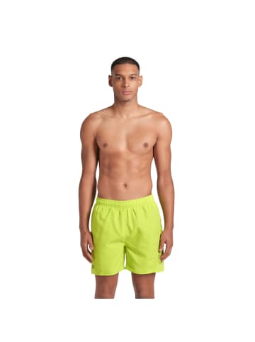 Arena Badeshorts Fundamentals Logo R in grün