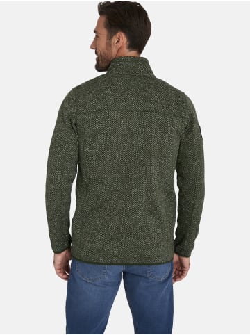Jan Vanderstorm Strickfleecejacke KOLMUND in oliv