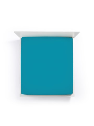 Formesse Spannbettlaken Bella Donna Jersey in Petrol