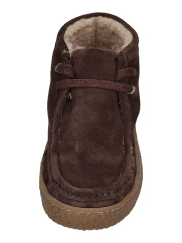 Verbenas Schnürschuhe BRITTEN FUR SERRAJE in braun