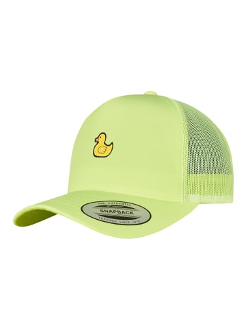 F4NT4STIC Trucker Cap Neon Trucker Cap Neon Duck in Neon Yellow