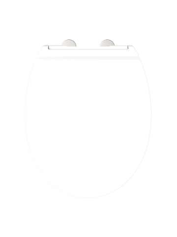 Franz Joseph Schütte Duroplast WC-Sitz WHITE, PRO 9, mit Absenkautomatik und Schnellverschluss