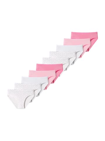 Schiesser Slip Original Classics in rosa-weiss