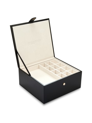 Glanzstücke München Reisetäschchen aus Kunstleder in schwarz