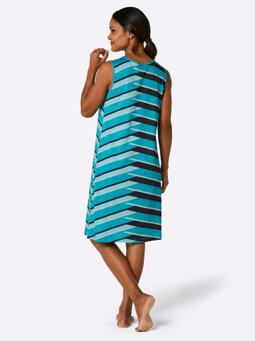 WITT WEIDEN Sommerkleid in mint-türkis-bedruckt