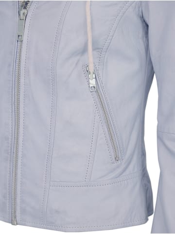 Maze Lederjacke Mico in living coral