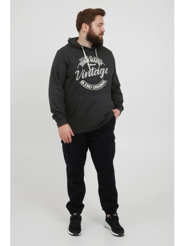 BLEND Hoodie BHTobias BT 20713484 ME Big and Tall Sweatshirt Hoodie in Grau
