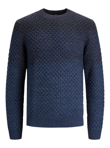 Jack & Jones Pullover 'Steen Gradient' in dunkelblau