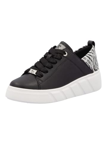 rieker Sneaker in Schwarz/Weiß