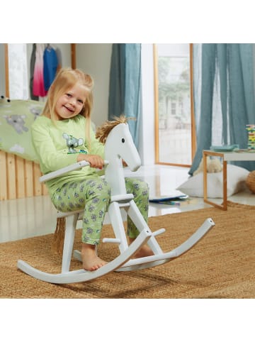 Erwin Müller Single-Jersey Kinder-Schlafanzug in lindgrün