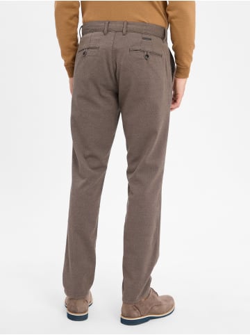 ALBERTO Hose Lou in melange braun - 0005