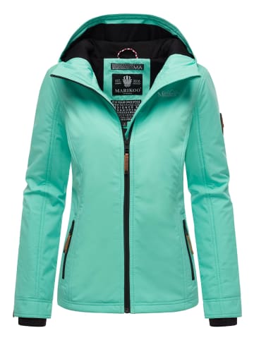 Marikoo Übergangsjacke Brombeere in Aqua Green