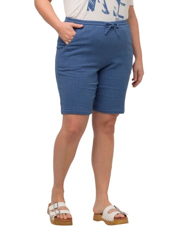 Ulla Popken Shorts in taubenblau