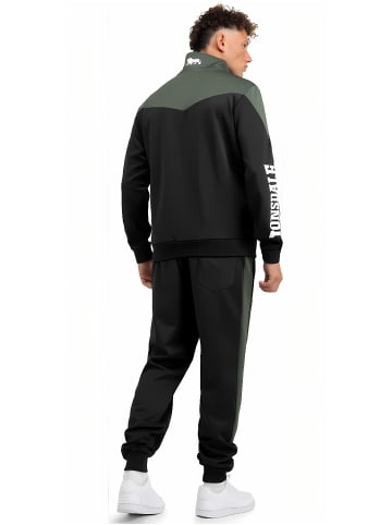 Lonsdale Trainingsanzug "Caunton Trainingsanzug Normale Passform" in Schwarz