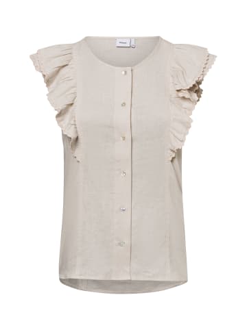 NÜMPH Blusentop Nuyngva in beige
