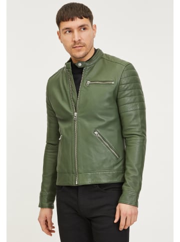 goosecraft Bikerjacke Renaissance Biker in green