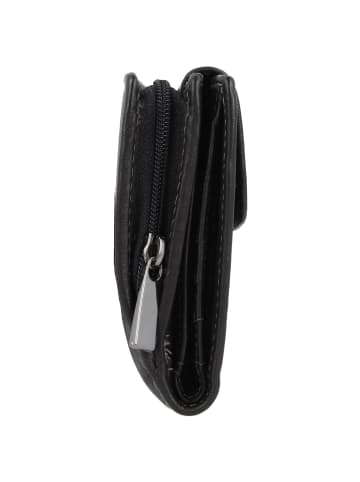 Greenland Nature Black Nappa Geldbörse RFID Leder 19 cm schwarz