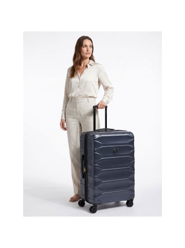 Delsey Meteor 4 Rollen Trolley L 78 cm mit Dehnfalte ocean blue