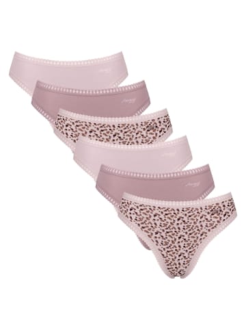 Sloggi Slip 6er Pack in Rosa