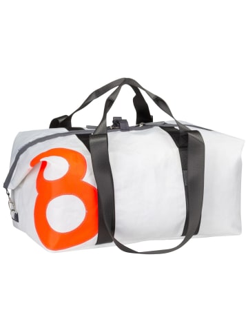 360 grad Sporttasche Kutter XL in Weiß/Orange