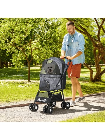 Pawhut Hundetrolley 81L x 48B x 99H cm