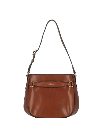 The Bridge Bettina Schultertasche Leder 26 cm in marrone