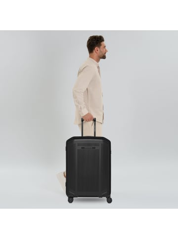 Smartbox Edition 02 4 Rollen Trolley M 66 cm in black metallic