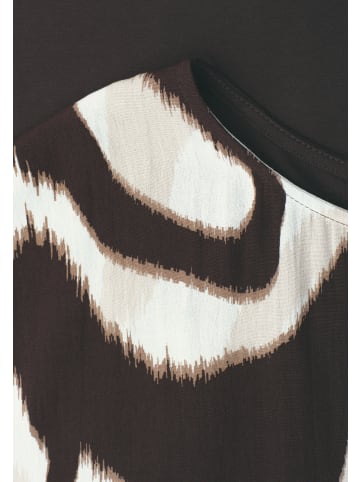 Street One Shirt in beige schoko